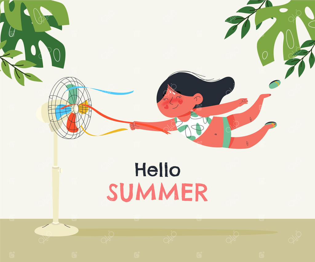 تصویرسازی دستی تابستانه