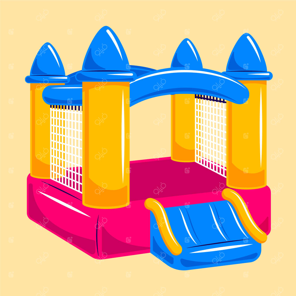 تصویرسازی خانه بادی دست‌کشیده