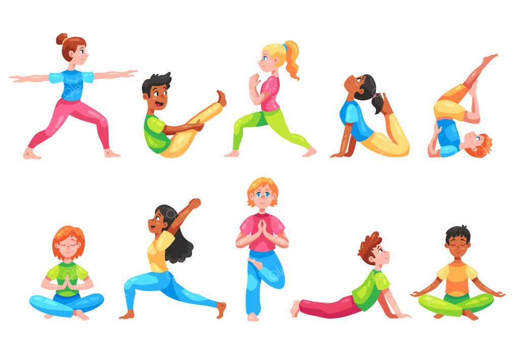 افرادی که یوگا می‌کنند