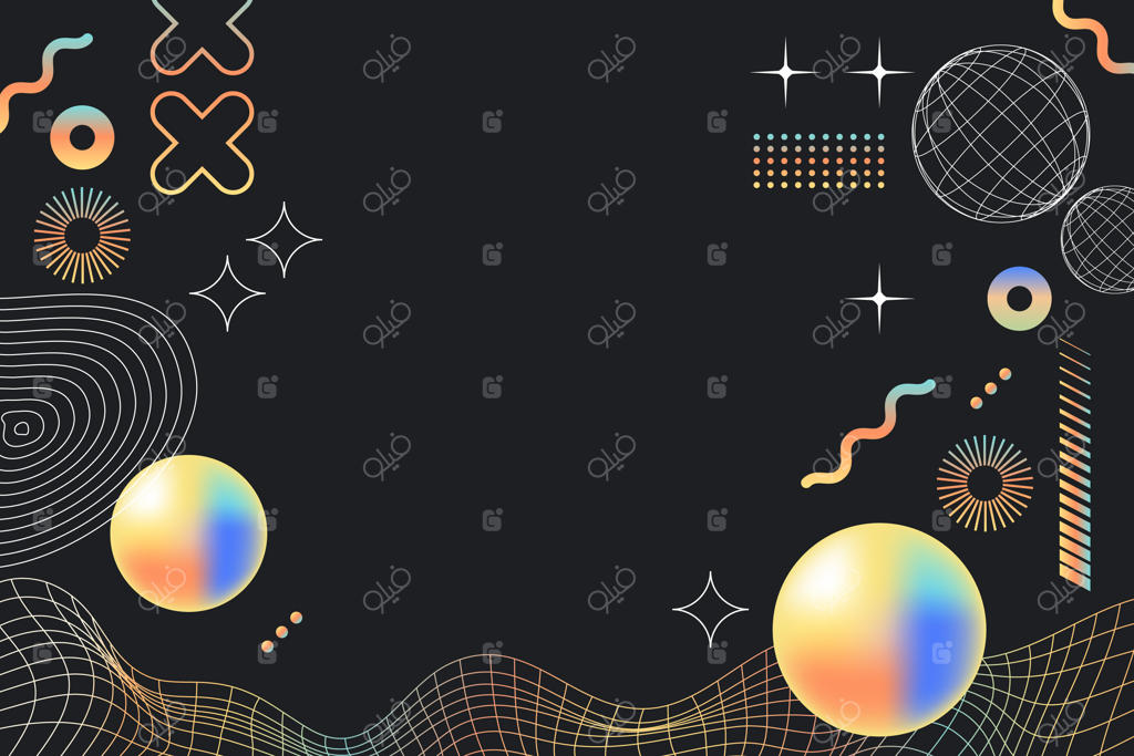 پس‌زمینه انتزاعی گرادینت