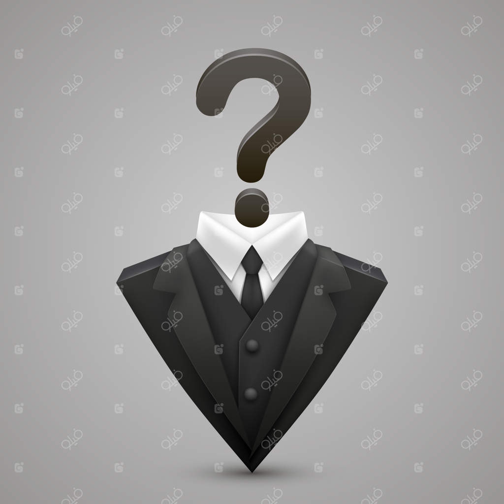 سوال خلاقانه در مورد ژاکت مثلثی: تصویرسازی برداری