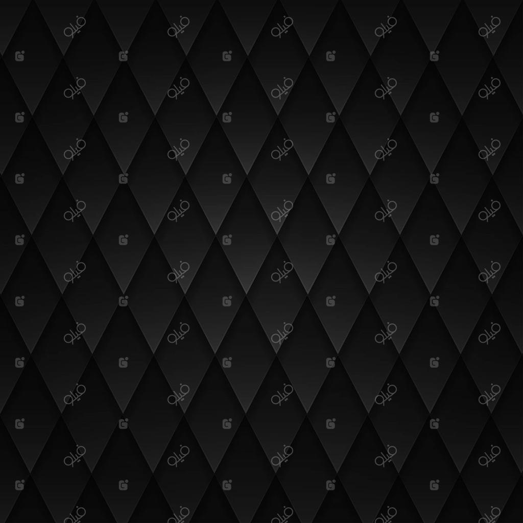 بافت هندسی پوست مار با زمینه سیاه