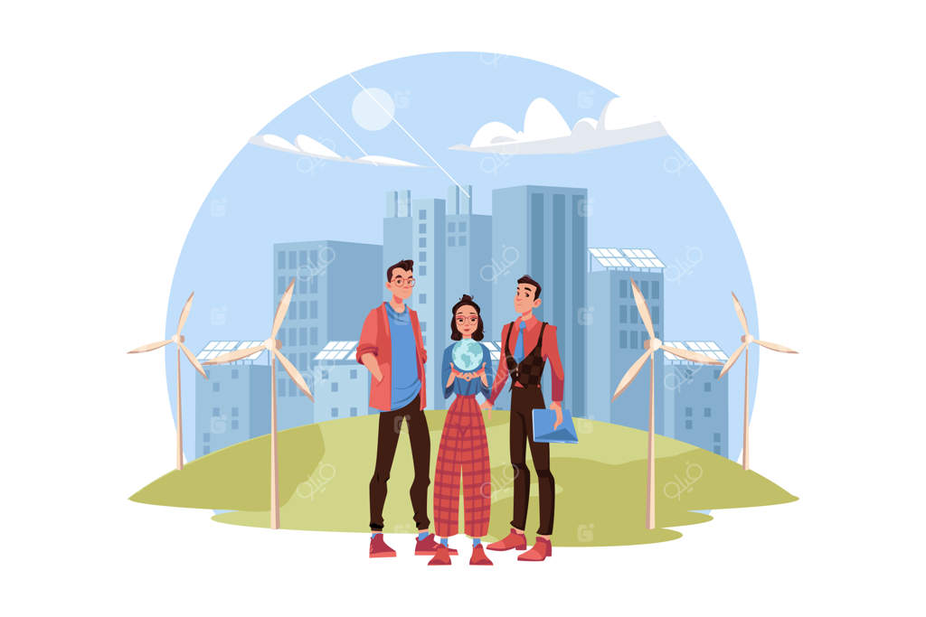 مردم با استفاده از انرژی سبز از طبیعت محافظت می‌کنند