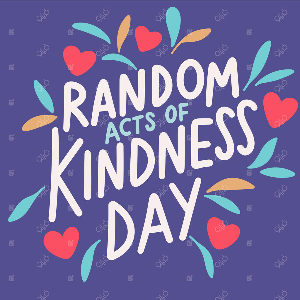 بنر متنی مربعی روز مهربانی با نوشته دست‌نویس و عبارت کوتاه