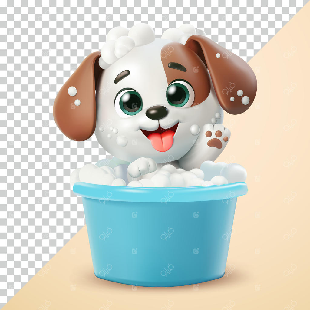 سگ کارتونی بامزه