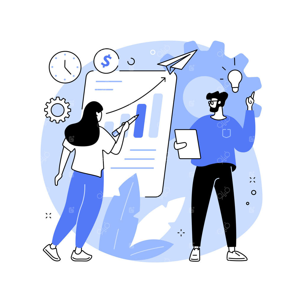 تصویرسازی وکتور مفهوم انتزاعی ایده کسب‌وکار