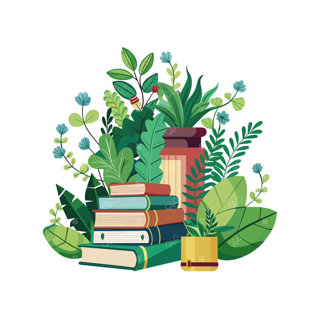 مجموعه‌ای از کتاب‌ها با تصویری از یک شیشه موم زنبور عسل