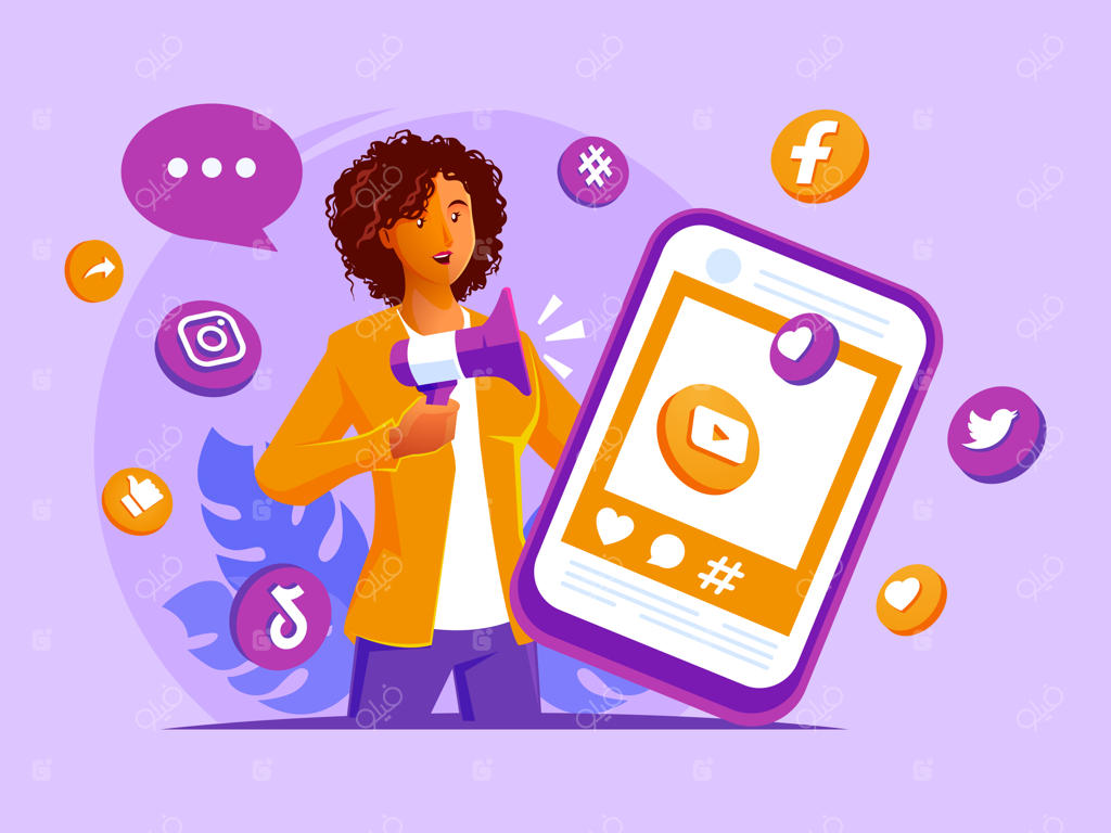 تبلیغ در شبکه‌های اجتماعی با استفاده از بلندگو