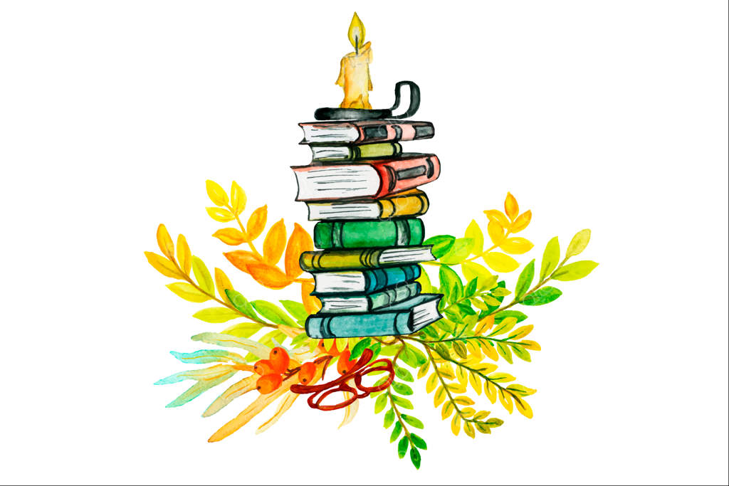 نامه، پاکت‌ها و لوازم قدیمی برای نوشتن و شمعدان