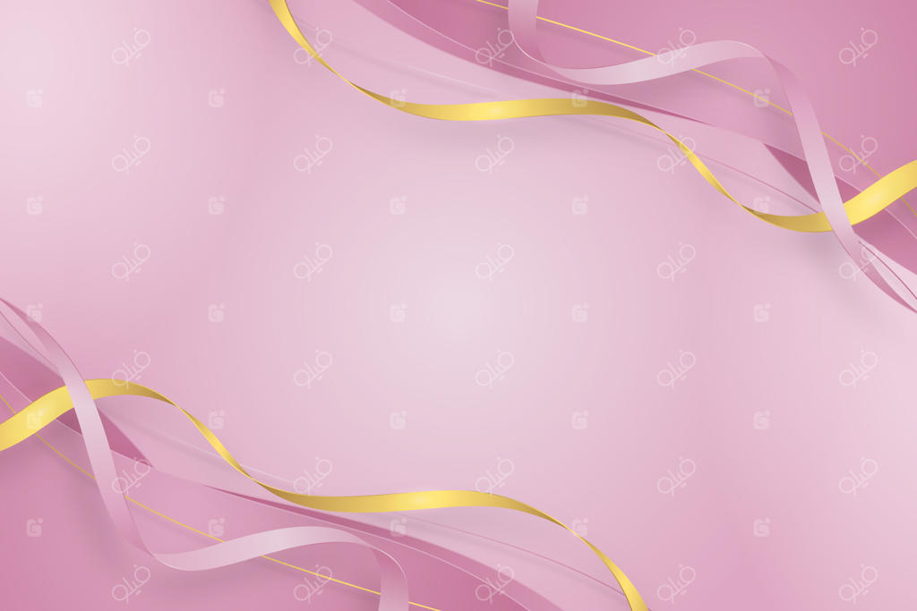 زمینه روبان لوکس با گرادیان رنگی