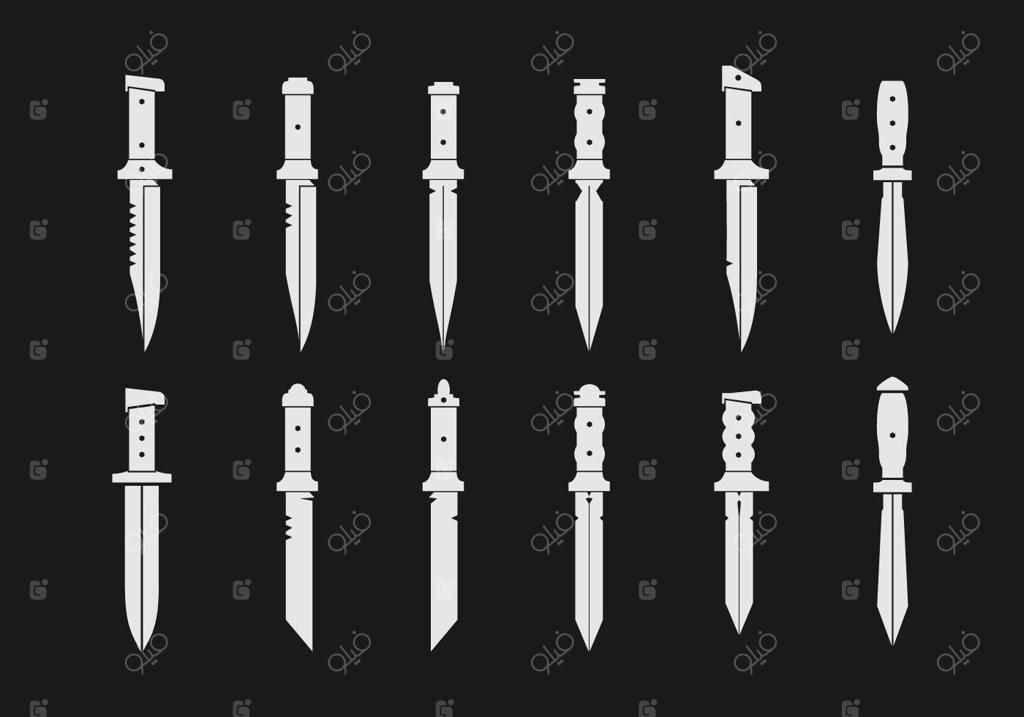 آیکون‌های وکتور سرنیزه