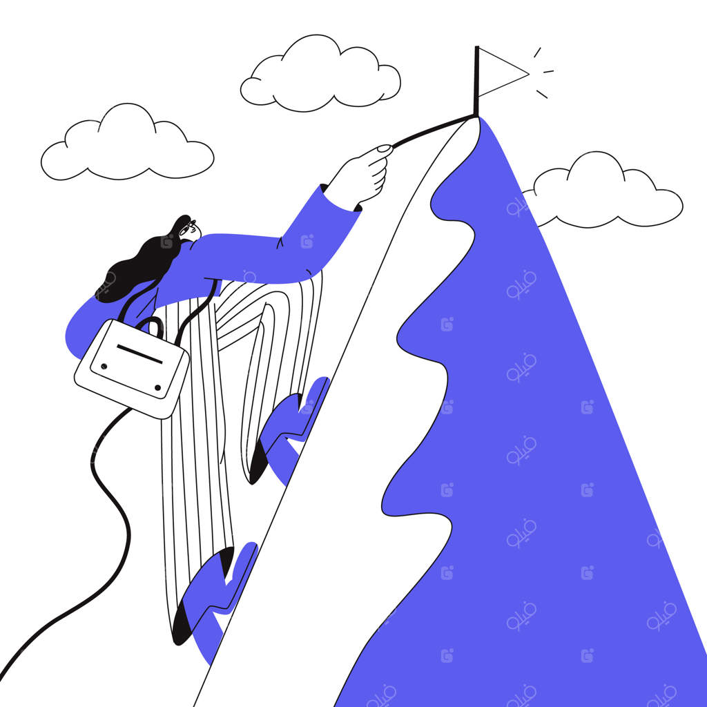 تصویر دستی دستیابی در تجارت