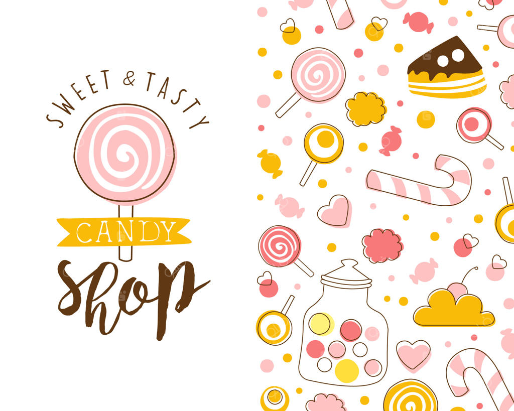 فروشگاه آبنبات شیرین و خوشمزه