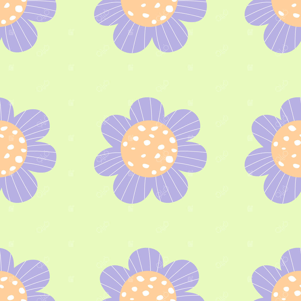 پارچه با طرح گل‌های باغ در سبک‌های مختلف، گل‌های آفتابگردان