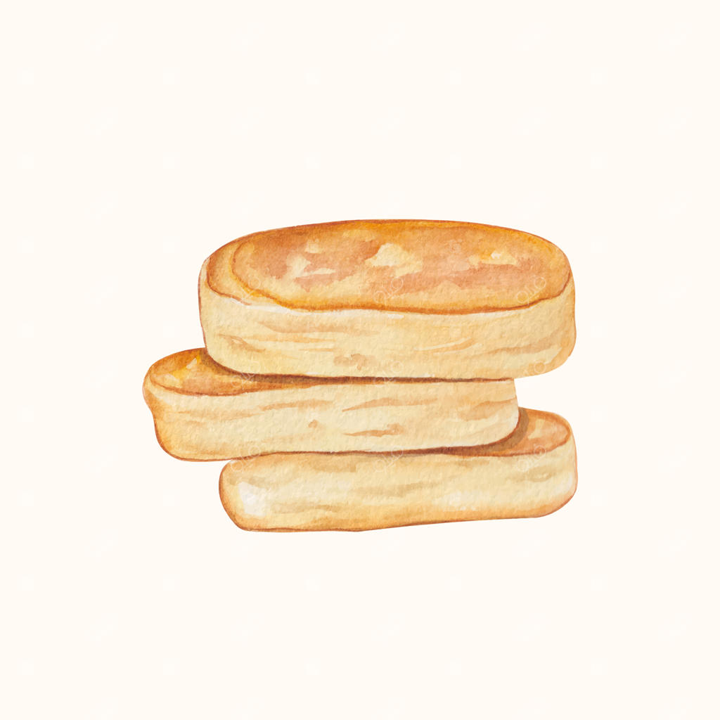 پنکیک‌های نقاشی شده با دست و آبرنگ