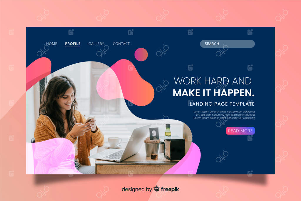 صفحه فرود تکنولوژی انگیزشی