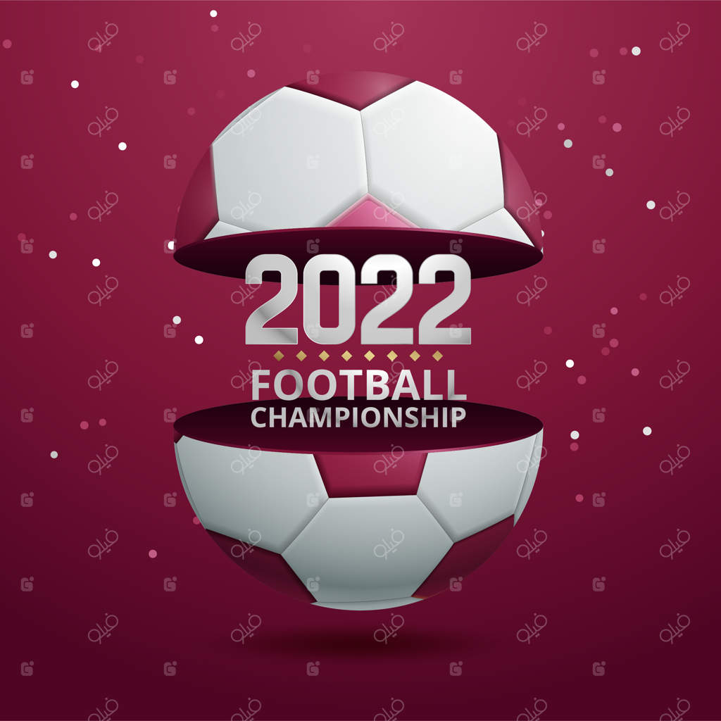 جام جهانی فوتبال ۲۰۲۲ با توپ فوتبال سه‌بعدی واقعی