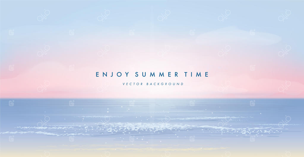 پس‌زمینه تابستانی ساحل