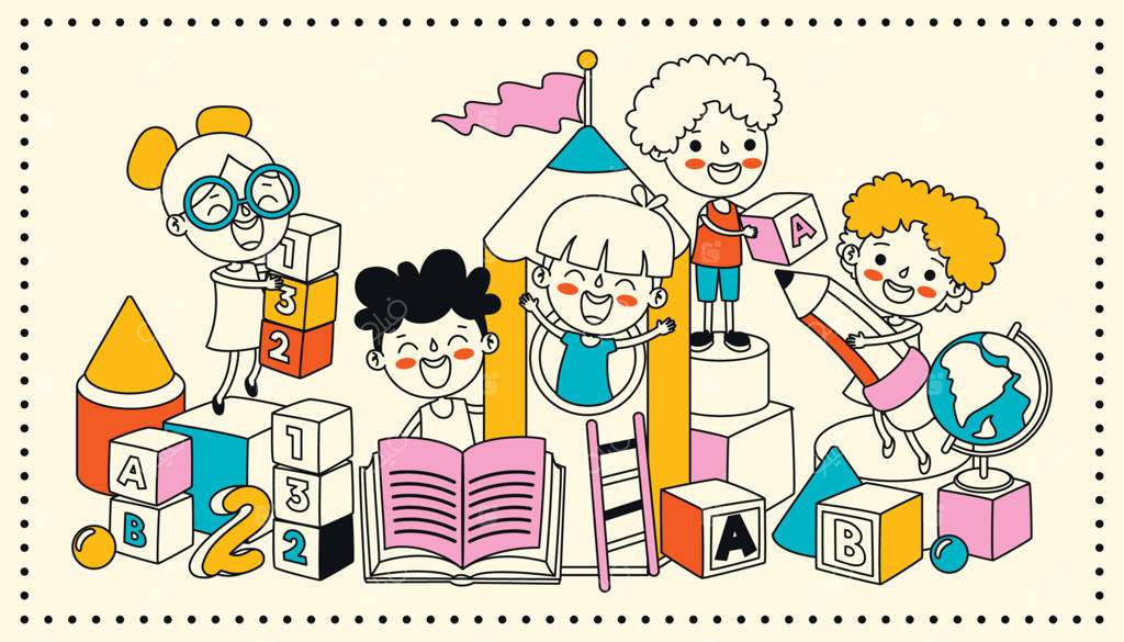 طراحی خطی کارتونی دستی