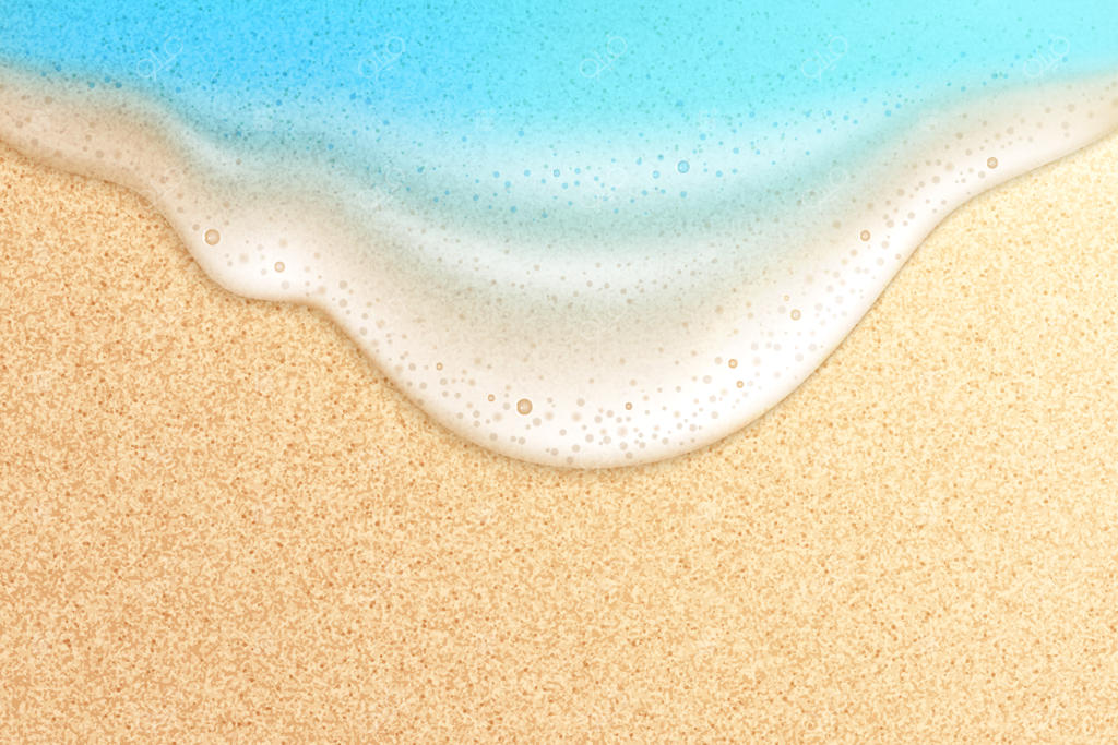 ترکیب موج در ساحل