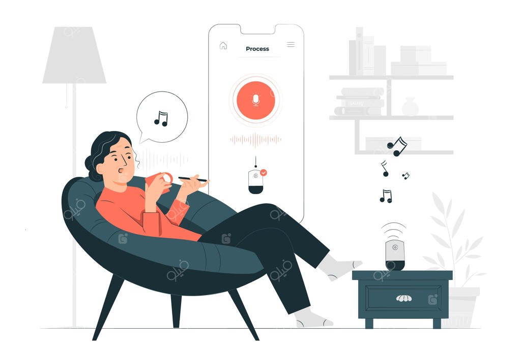 تصویرسازی مفهومی رابط صوتی