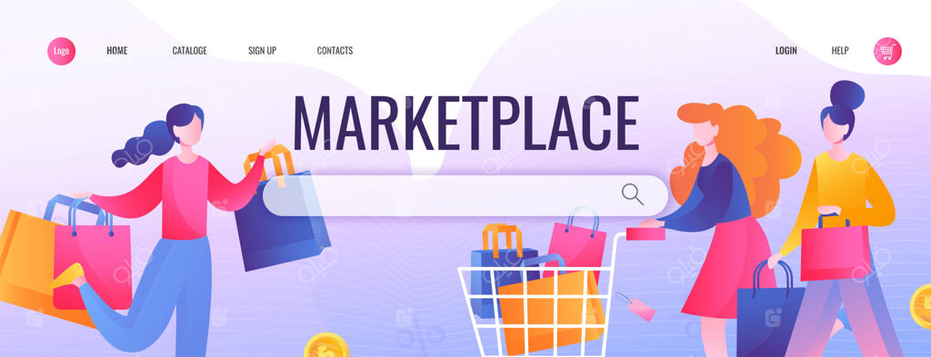 بنر وب‌سایت بازارچه