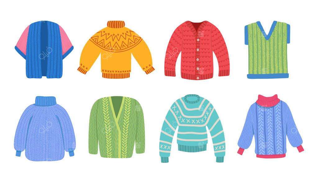 ژنرال گرم: مجموعه لباس‌های زمستانی شامل پلیور و ژاکت‌های بافتنی مخصوص تعطیلات