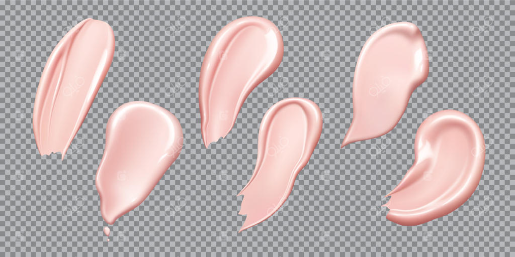 بافت‌های خامه‌ای صورتی برای طراحی لوازم آرایشی - فایل وکتور حرفه‌ای