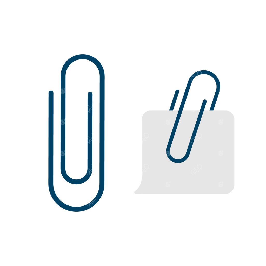 وکتور استوک تصویرسازی جای گیره کاغذ EPS10