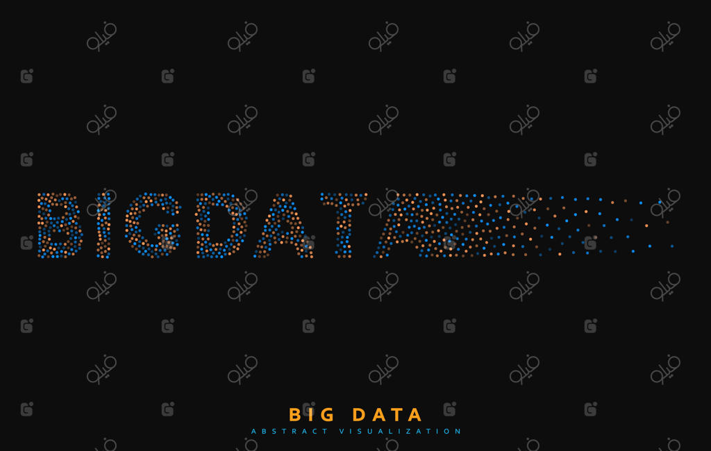 پس‌زمینه کلان‌داده‌ها: جریان‌های اطلاعاتی و سیستم‌ها - تصویرسازی برداری