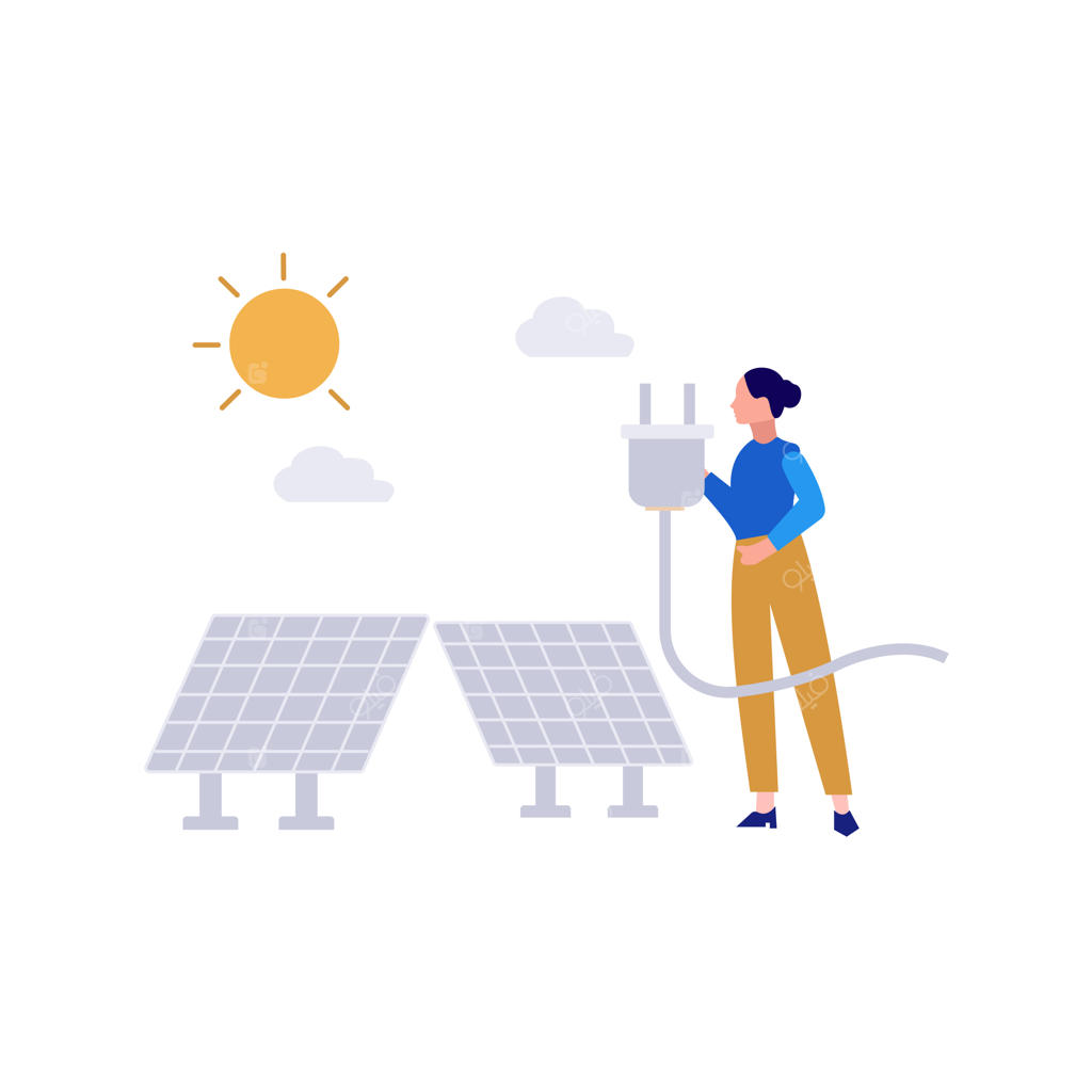 دختر کلیدی را در کنار پنل در دست دارد