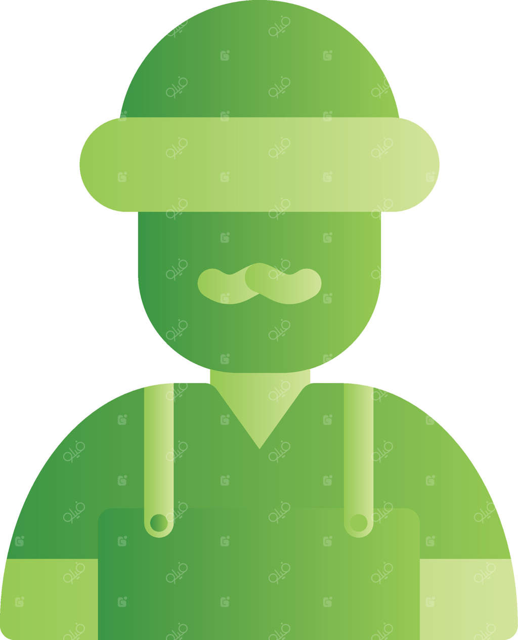 طراحی آیکون خلاقانه روستایی