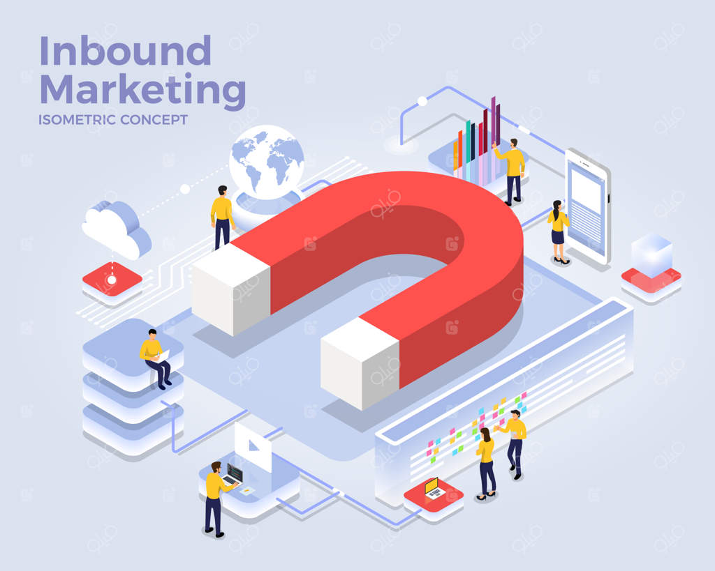 تصاویر مفهومی بازاریابی جاذبه‌ای