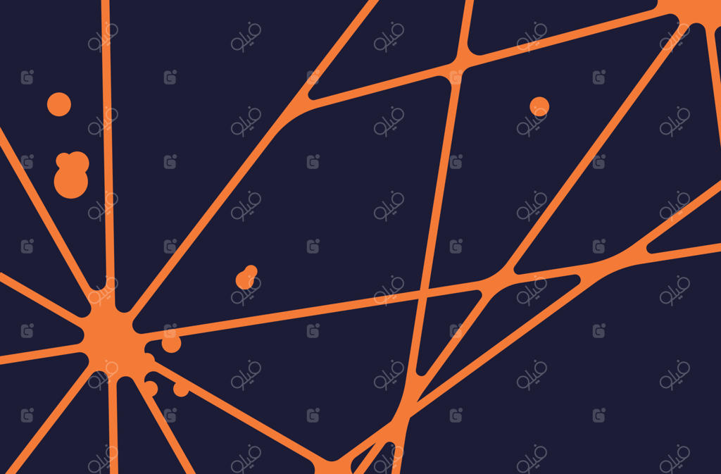 وکتور رایگان پس‌زمینه خطی و انتزاعی