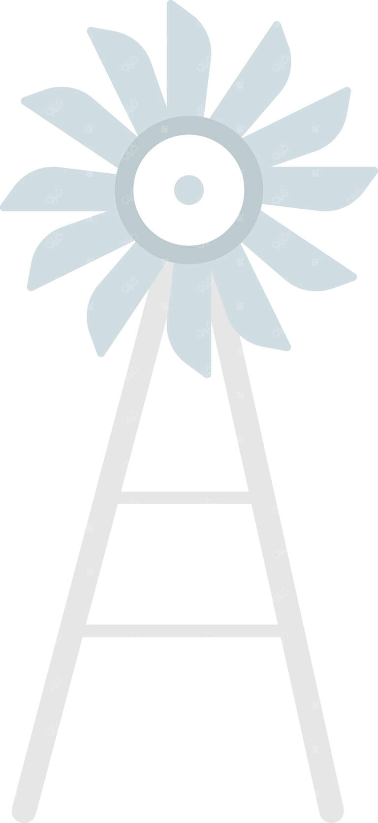 پایه نردبان فلزی باغبانی