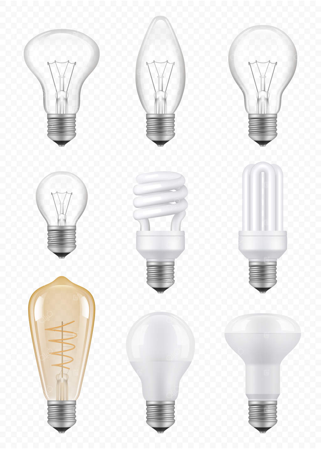 لامپ‌های روشنایی: تصاویر واقعی از لامپ‌های هالوژن شفاف و کم‌مصرف نوآورانه