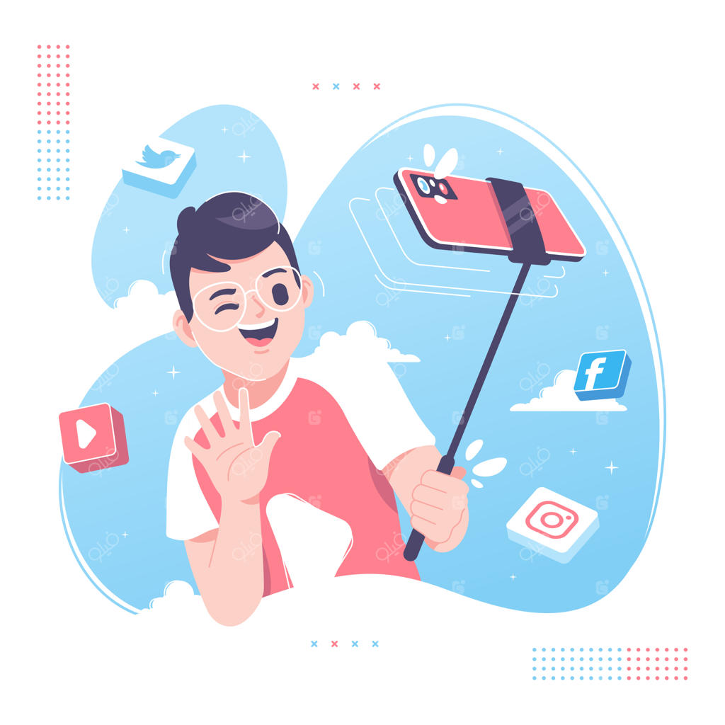 پس‌زمینه‌ای برای تصویرسازی شخصیت تولیدکننده محتوا