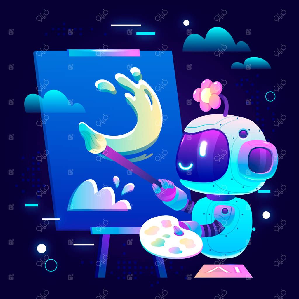 ربات هنرمند: نقاشی با هوش مصنوعی