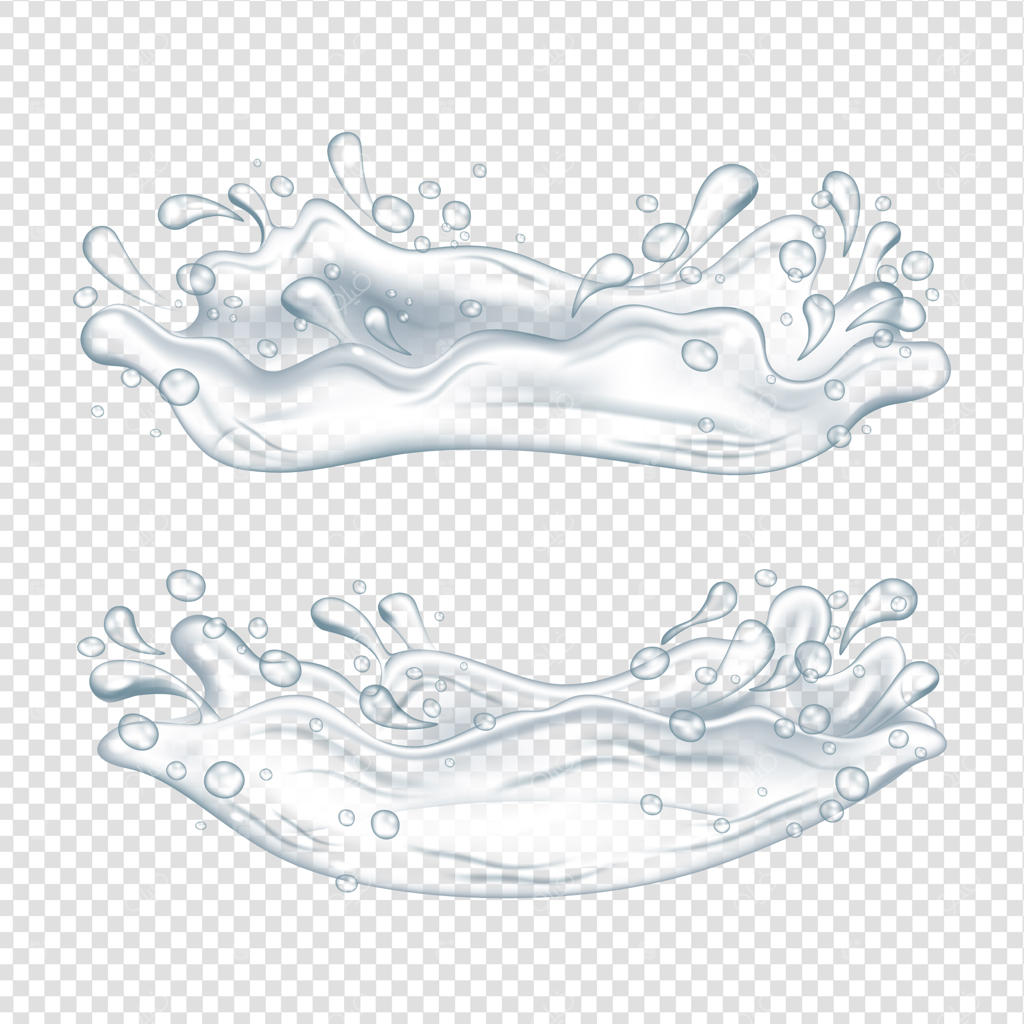 بافت آب ترسیم شده است