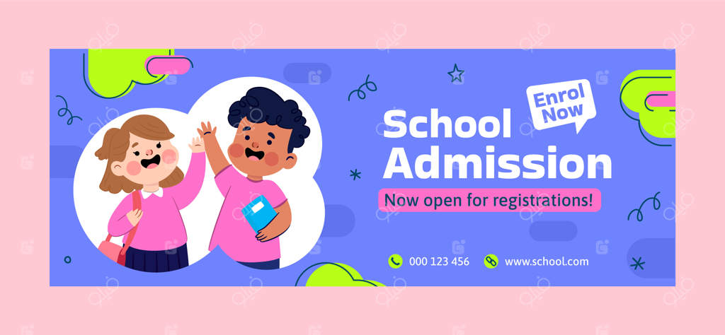 پترن کاور شبکه‌های اجتماعی برای بازگشت به مدرسه