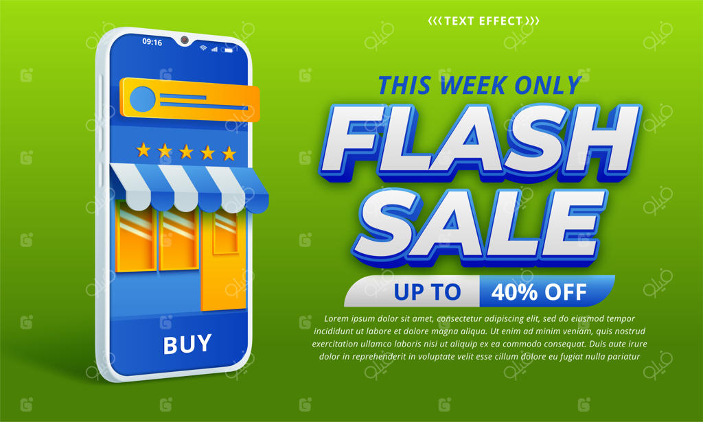 طراحی قالب بنر فروش فوق‌العاده