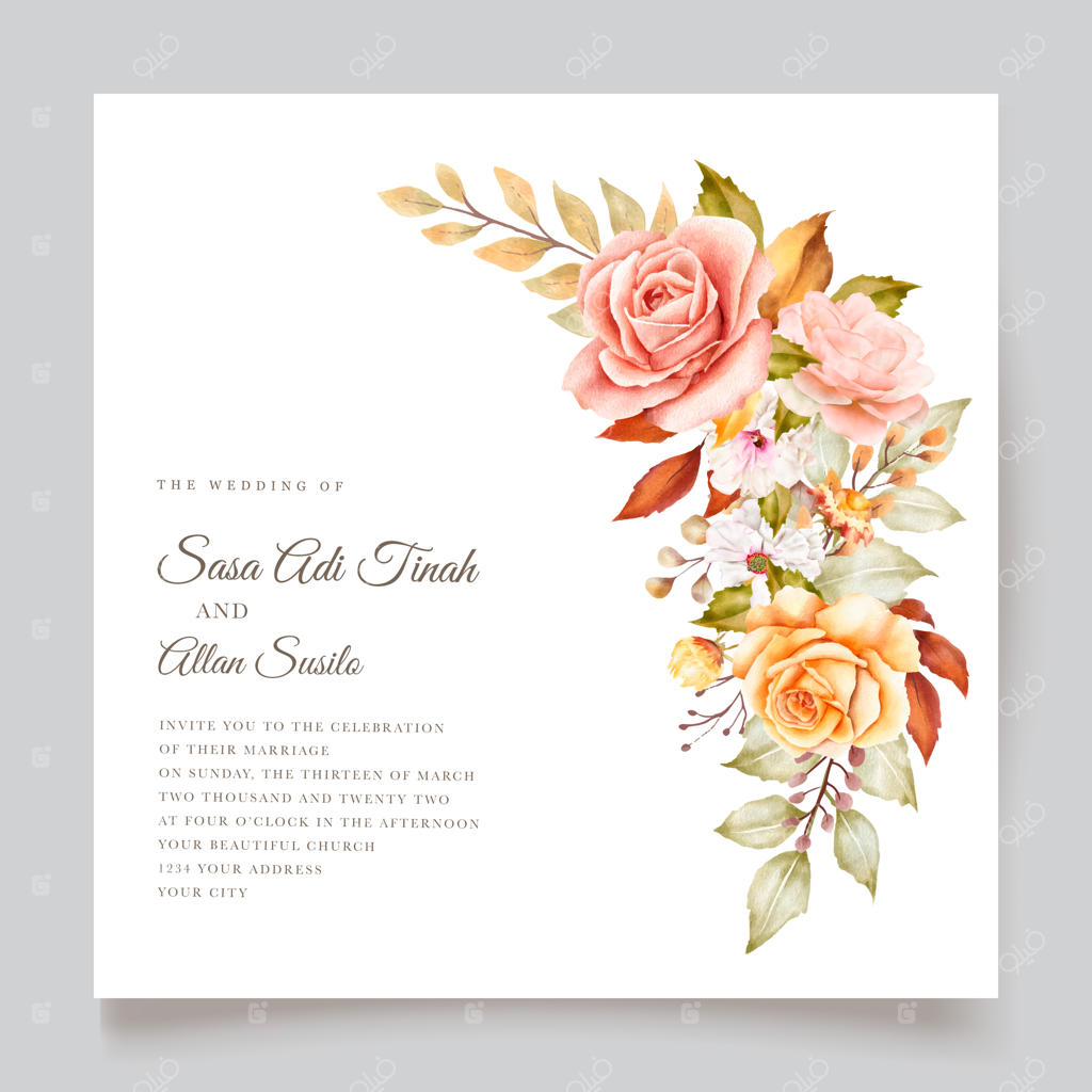 طراحی زیبا و گل‌دار حاشیه و قاب تاج گل