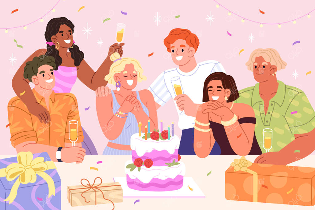 تصویرسازی تخت تولد