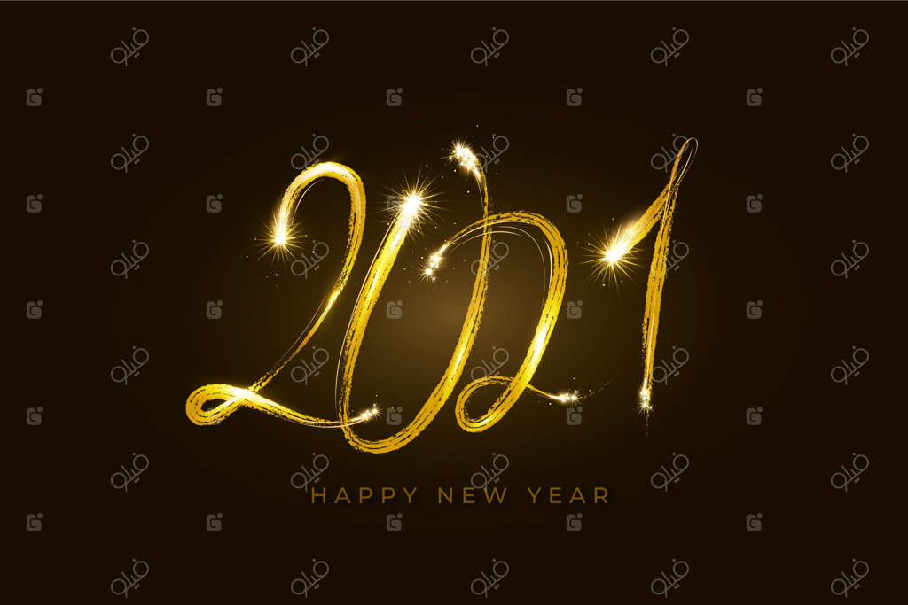 پس‌زمینه آتش‌بازی سال نو 2021