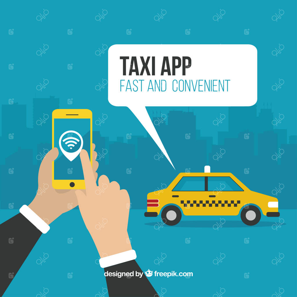 پیش‌زمینه اپلیکیشن تاکسی