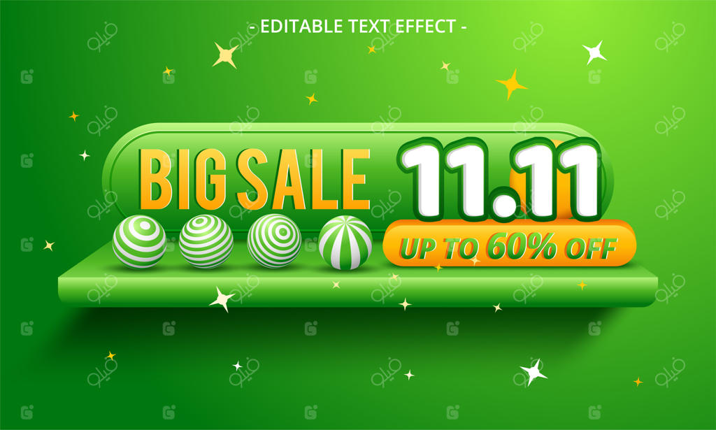 پس‌زمینه بنر فروش ویژه روز خرید 11.11