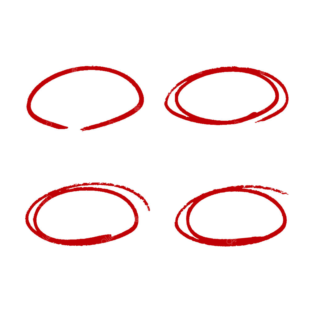 مجموعه‌ای از فلش‌ها و خطوط رنگی دست‌کشیده - عناصر علامت‌گذار وکتوری