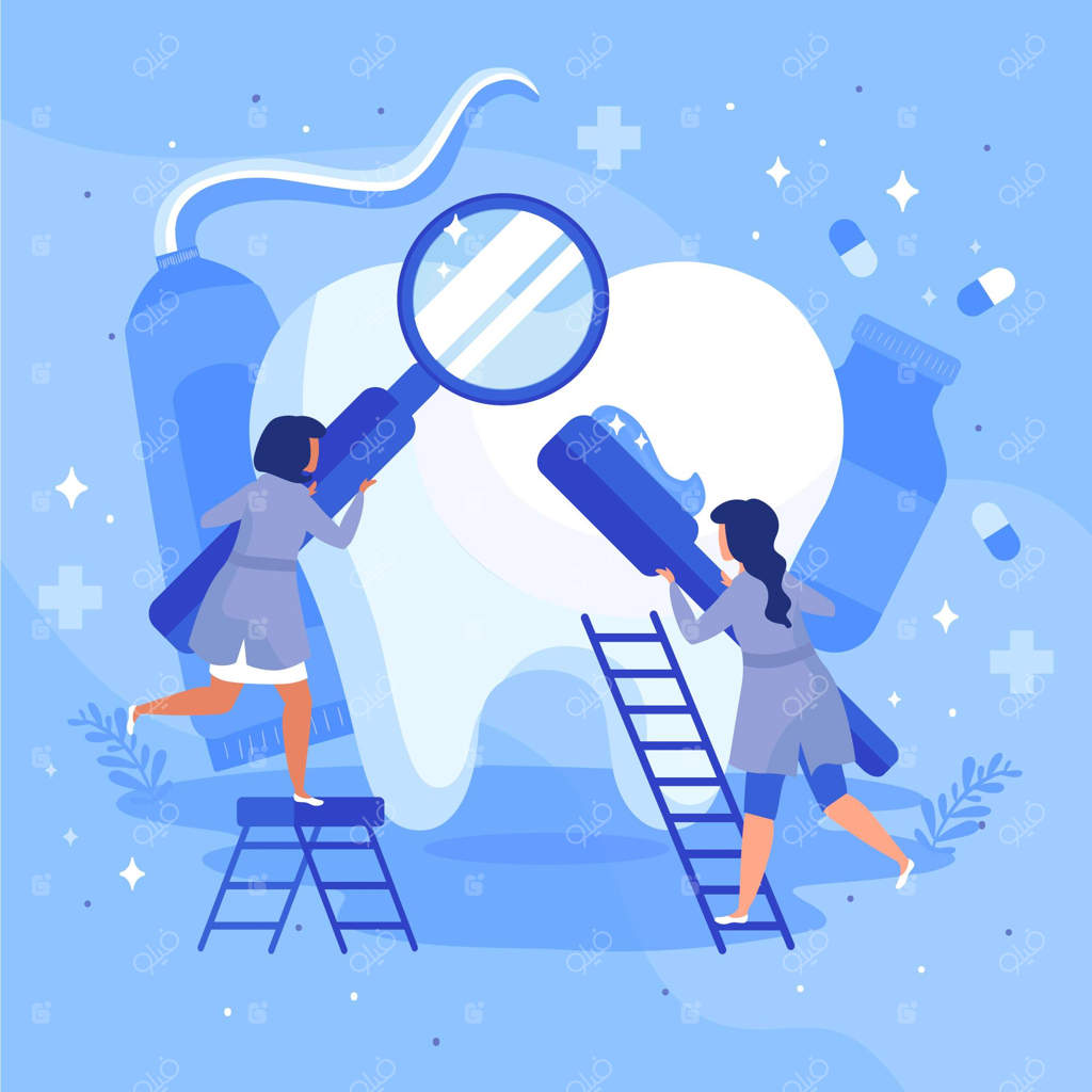 مفهوم ساده مراقبت دندان