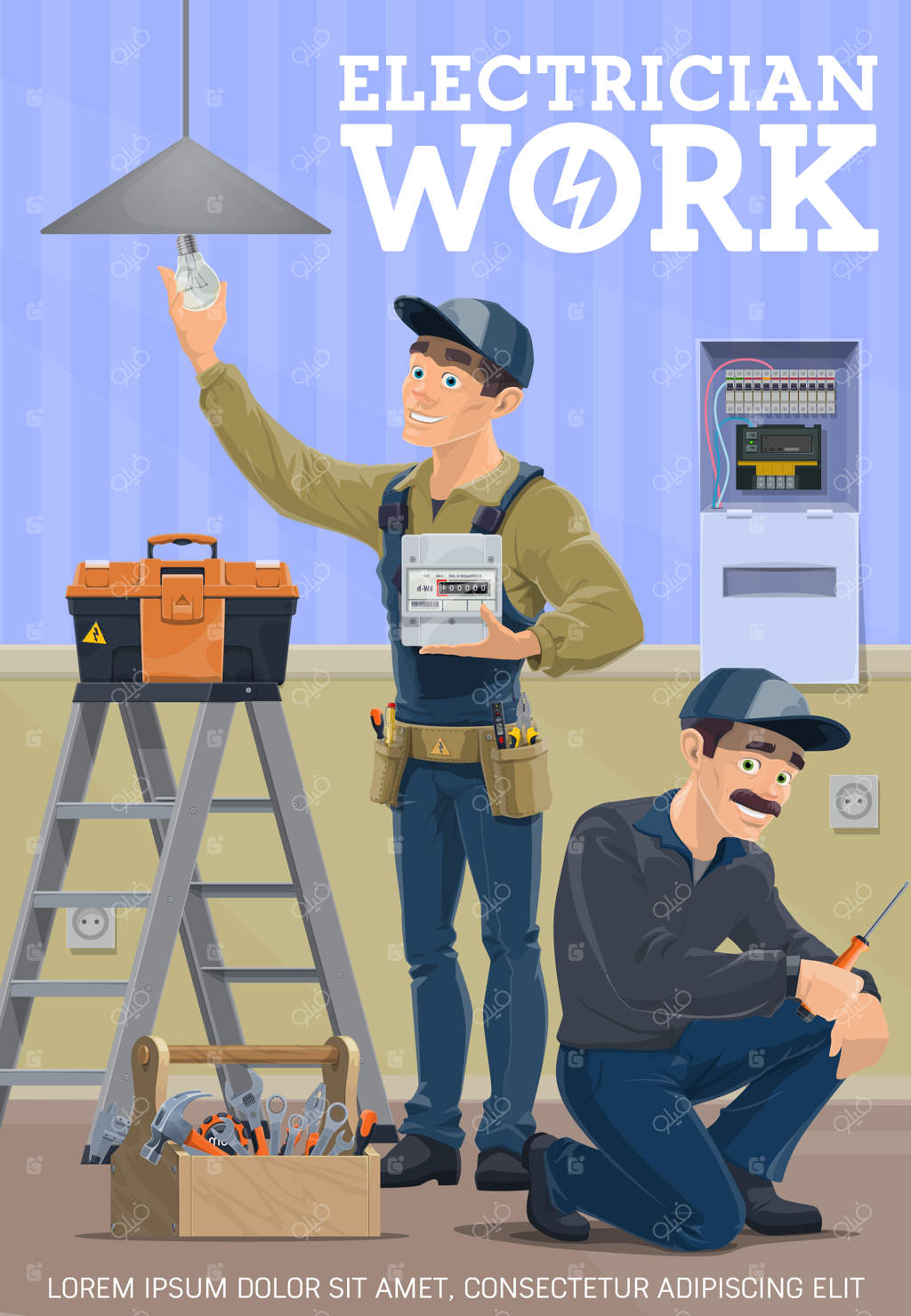 تکنسین‌های خدمات الکتریکی خانگی