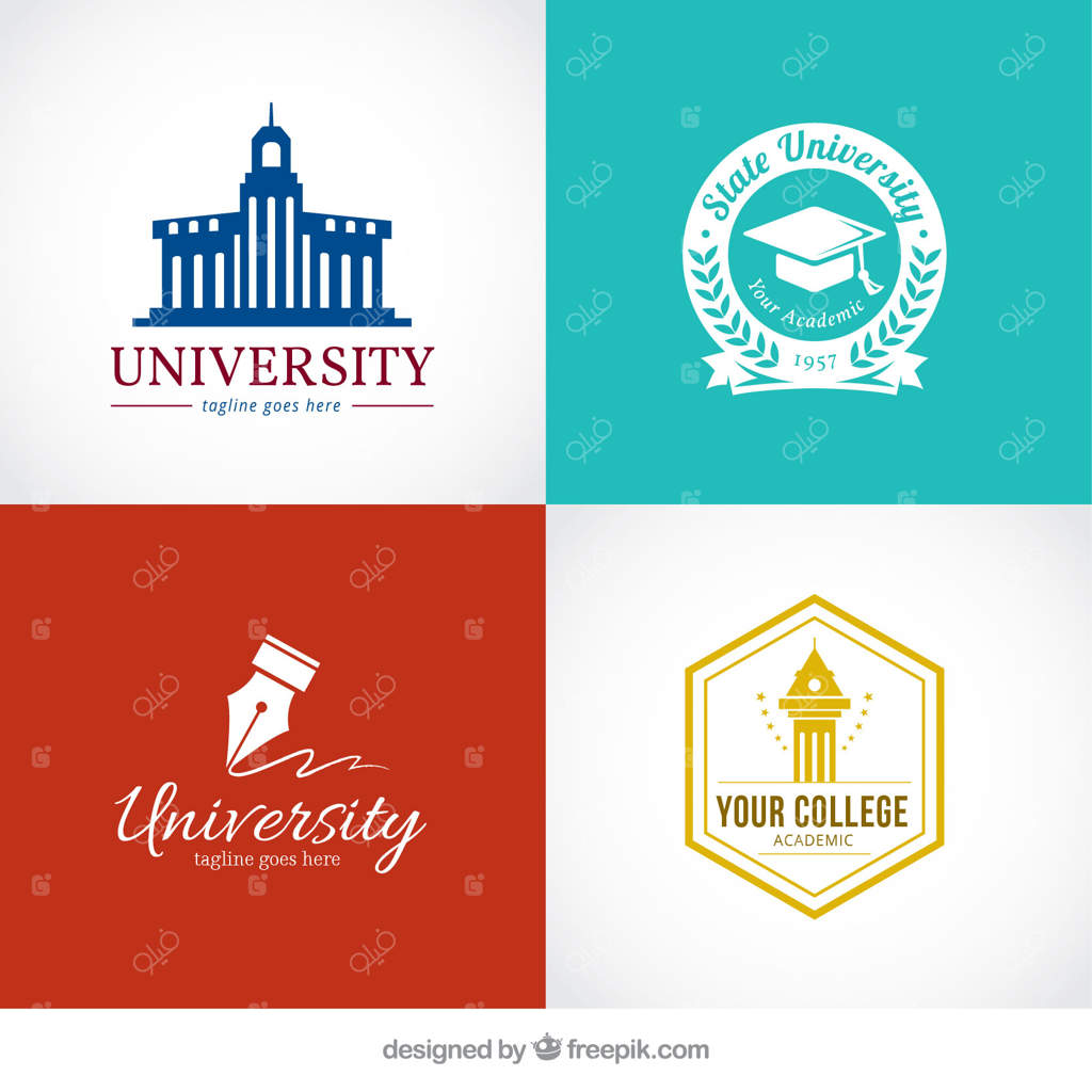 لوگوهای شیک برای دانشگاه
